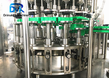Línea de cristal del embotellamiento de vino de la máquina de embotellado del funcionamiento estable 3.1kw