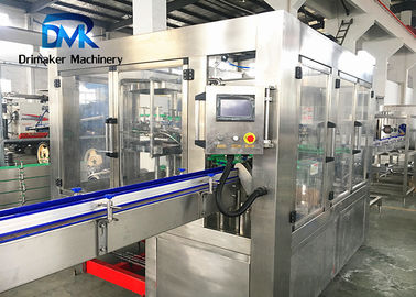 Línea de cristal del embotellamiento de vino de la máquina de embotellado del funcionamiento estable 3.1kw