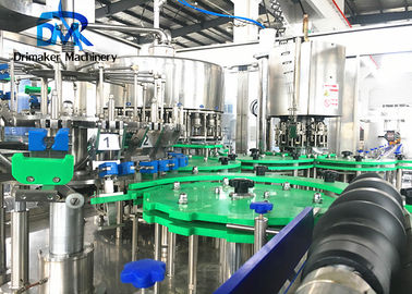 Botellas de cristal irregulares cuadradas de la máquina de embotellado de la leche de Roud 2000-3000 por hora
