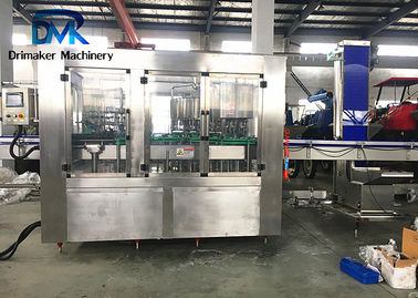 Línea de cristal del embotellamiento de vino de la máquina de embotellado del funcionamiento estable 3.1kw