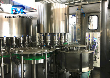 Embotellado automático de la eficacia alta y línea de embotellamiento del agua de la máquina que capsula