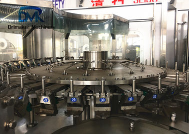 Embotellado automático de la eficacia alta y línea de embotellamiento del agua de la máquina que capsula
