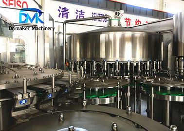 Embotellado automático de la eficacia alta y línea de embotellamiento del agua de la máquina que capsula