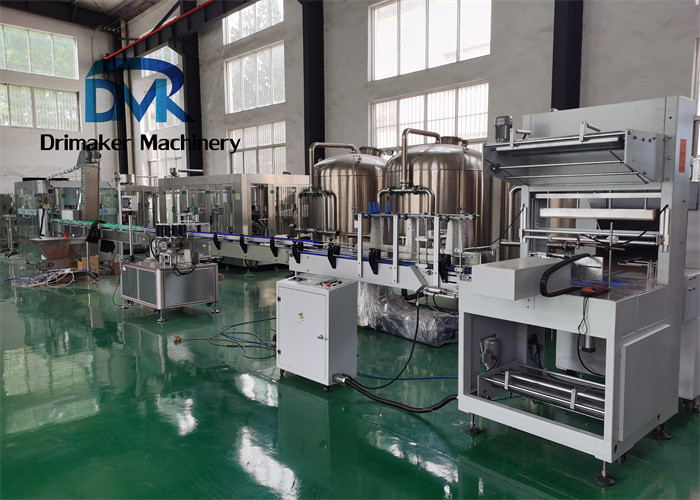 ANIMAL DOMÉSTICO automático/embotelladora del agua de los PP/del PE con 0,4 - presión de aire 0.6Mpa