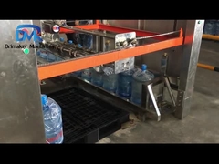 Máquina que empalieta automática para el agua embotellada grande Palletizer del agua del barril de 5 galones